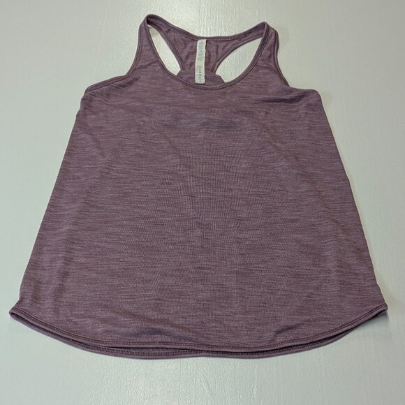 Lululemon Athletica Essential Tank Pleated in Muted Mauve Size 2 - Picture 1 of 10